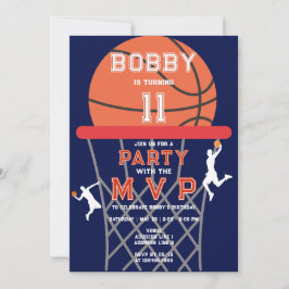 Basketbal Sport Jumpman Thema Marine MVP Verjaarda Kaart