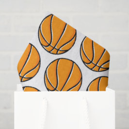 Basketbal Sport Kids Feest Thema Pret Tissuepapier