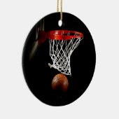 Basketbal Sport Motivatie Inspirerend Keramisch Ornament (Rechts)
