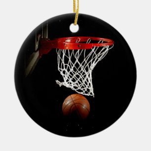 Basketbal Sport Motivatie Inspirerend Keramisch Ornament