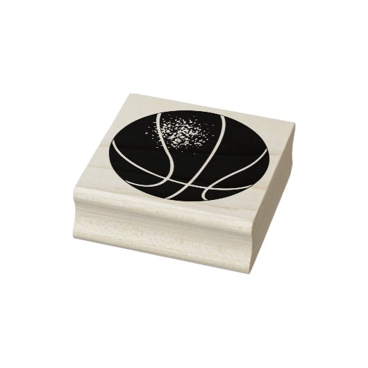 Basketbal Sport Rubber Art Stamp Rubberstempel (Stempel)