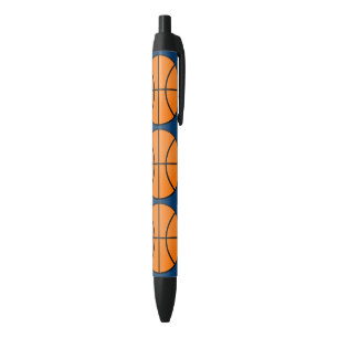 Basketbal Sport Schrijfpen School Cadeau Zwarte Inkt Pen