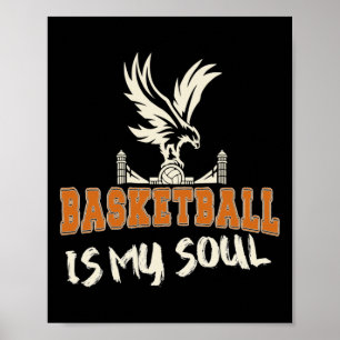 Basketbal Sport Spelletjes Poster