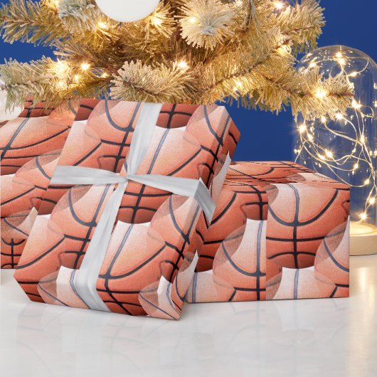 Basketbal Sport Thema Cadeaupapier (Feestdagen)