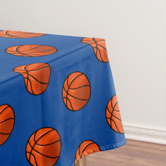 Basketbal sport thema tafelkleed (Voorbeeld)