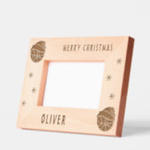 Basketbal Sport Vrolijk Kerstfeest Gegraveerde Lijstjes (Links)