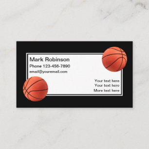Basketbal Sporten Cool Visitekaartje