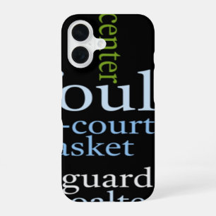 Basketbal Sportfanaticus.jpg iPhone 16 Hoesje