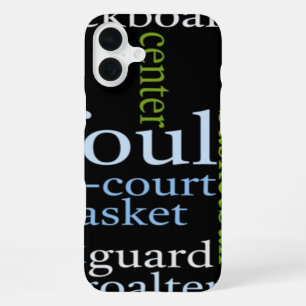 Basketbal Sportfanaticus.jpg iPhone 16 Plus Hoesje