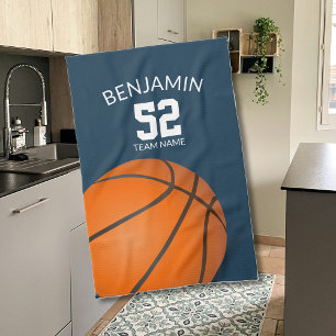 Basketbal sporthanddoek, coach badhanddoek theedoek