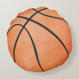 Basketbal sportthema kamers sportieve decoratie le rond kussen