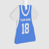 Basketbal sporttrui met foto ornament (voorkant)