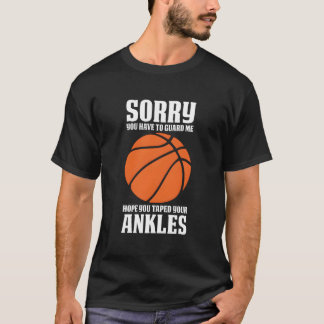 Basketbal Spreuken Enkelbreker T-shirt