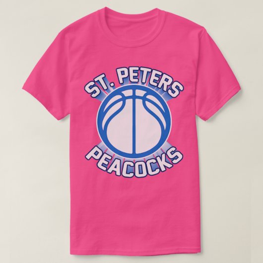 Basketbal St Peters T-shirt (Design voorkant)
