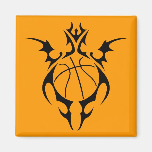 basketbal, stam. magneet (Voorkant)