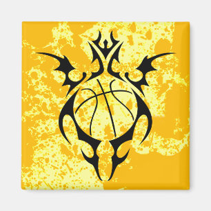 basketbal, stam. magneet