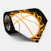 basketbal. stam. stropdas (Opgerold)