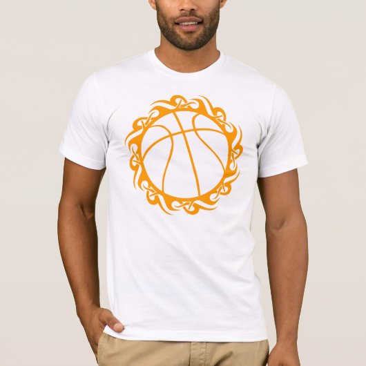 basketbal, stam. t-shirt (Voorkant)