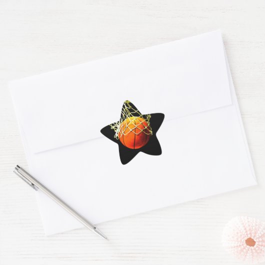 Basketbal Star Stickers (Envelop)