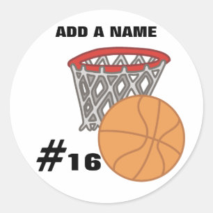 basketbal Stickers