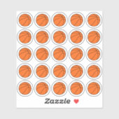 Basketbal Stickers, Planner Sticker (Vel)