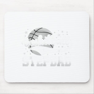 Basketbal stiefvader basketball speler muismat
