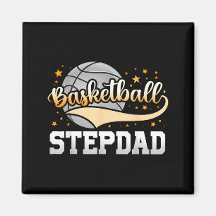 Basketbal stiefvader vaderdag magneet
