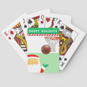 Basketbal Stocking Stuffers Pokerkaarten (Achterkant)