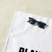 Basketbal strandhanddoek strandlaken (In situ)