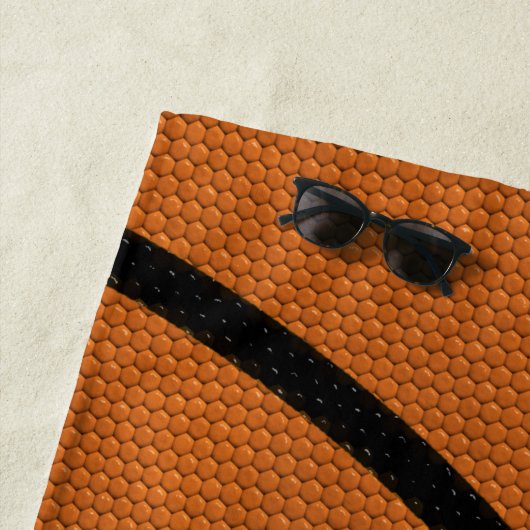 Basketbal Strandlaken (In situ)