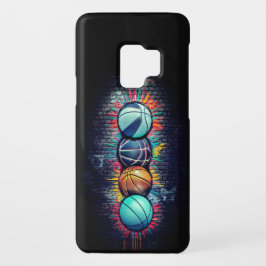 Basketbal Streetball Samsung Hoesje Telefoon Hoesj
