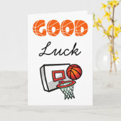 Basketbal Succes kaarten (Gele Bloem)