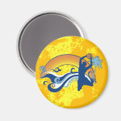 basketbal. summersetz. magneet (Voorkant / Achterkant)