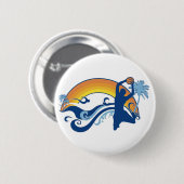 basketbal. summersetz. ronde button 5,7 cm (Voorkant /achterkant)