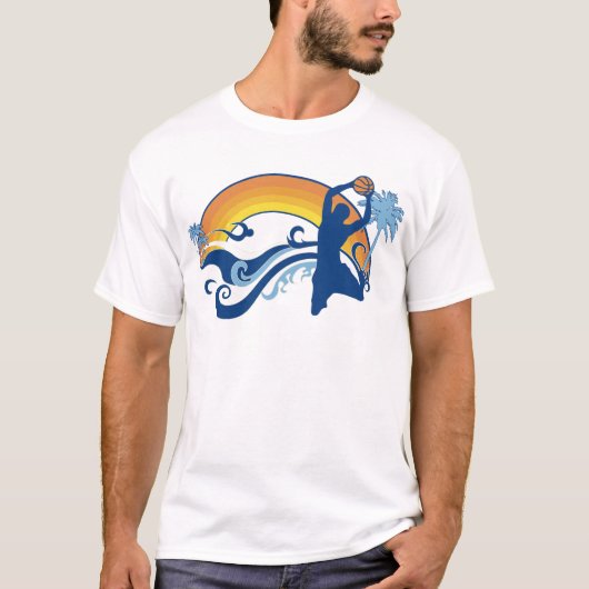 basketbal. summersetz. t-shirt (Voorkant)