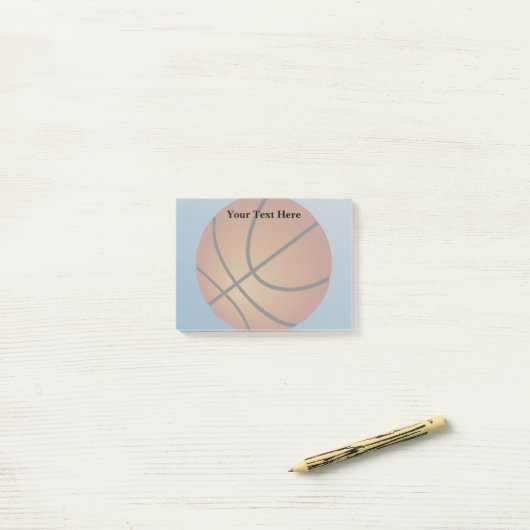 Basketbal Super Budget Special Fantastische Aanbie Post-it® Notes (Op bureau)