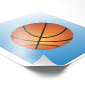 Basketbal Super Budget Special Foto Afdruk (Hoek)