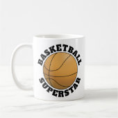 Basketbal Superstar Sport Koffiemok (Links)
