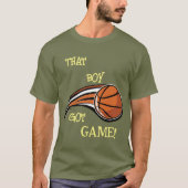 Basketbal T-shirt (Voorkant)