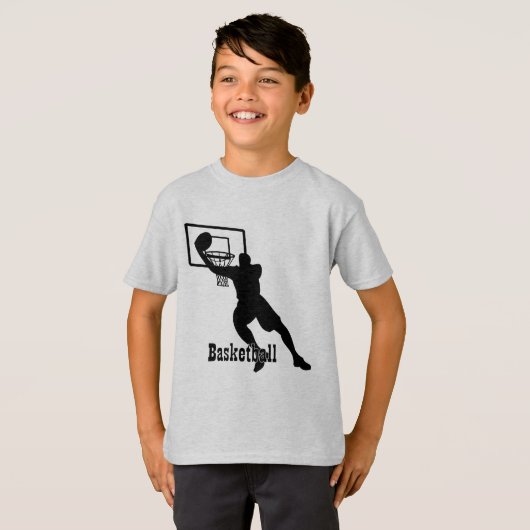 BASKETBAL T-SHIRT (Voorkant volledig)
