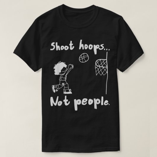 basketbal t-shirt (Design voorkant)