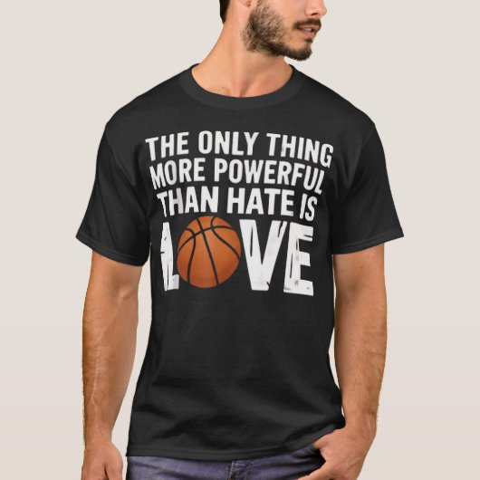 Basketbal T-shirt (Voorkant)