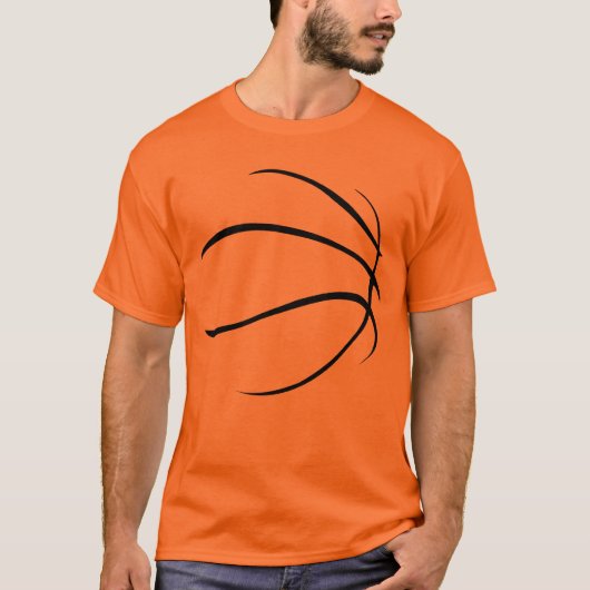 basketbal t-shirt (Voorkant)