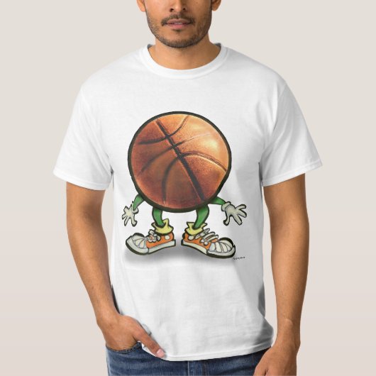 Basketbal T-shirt (Voorkant)