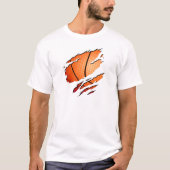 basketbal t-shirt (Voorkant)