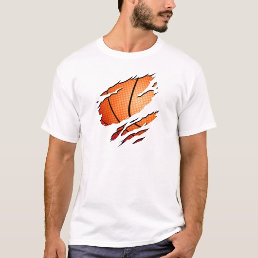 basketbal t-shirt (Voorkant)