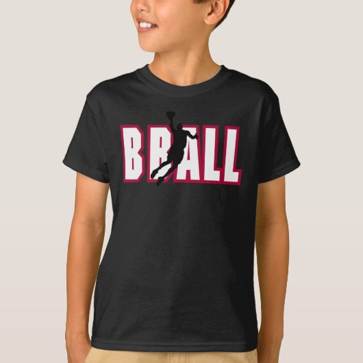 basketbal t-shirt (Voorkant)