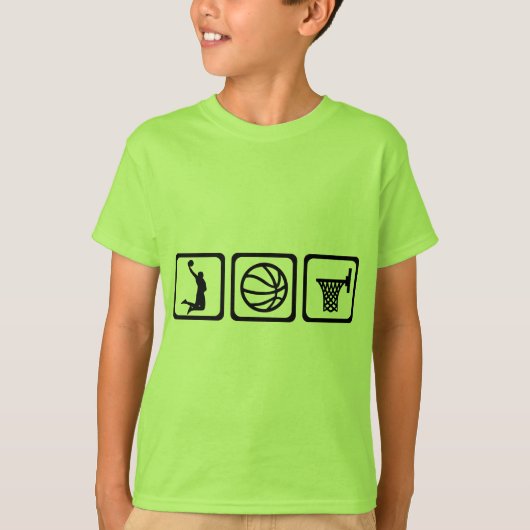 Basketbal T-shirt (Voorkant)