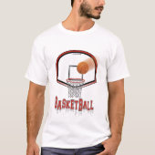 basketbal t-shirt (Voorkant)