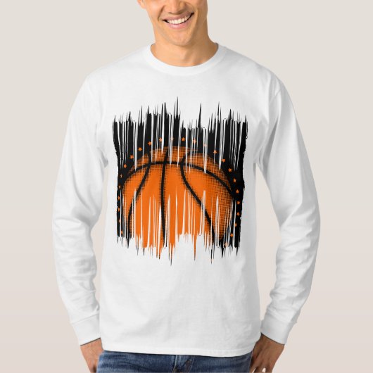 basketbal t-shirt (Voorkant)